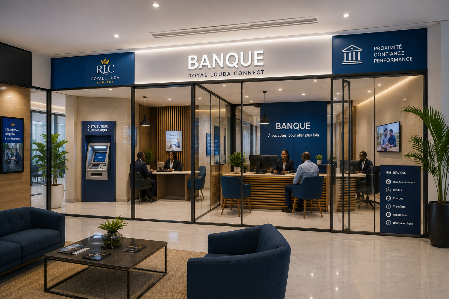 Local banque Royal Louda Connect